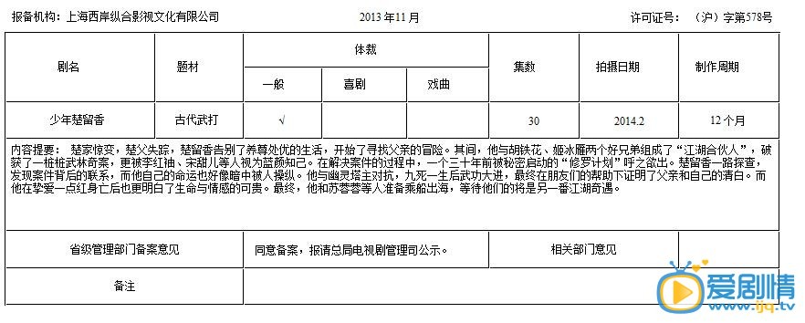 少年楚留香剧情介绍(1-30集大结局)