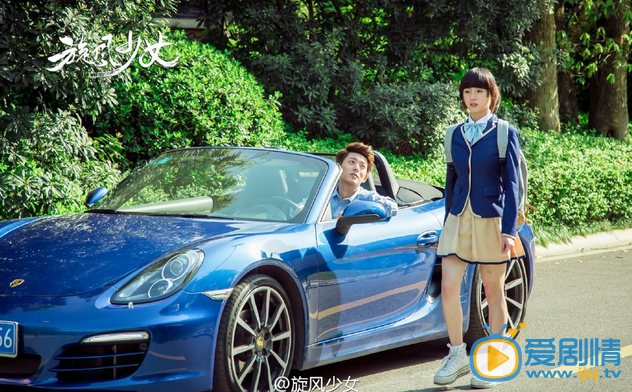 旋风少女将播 胡冰卿壁咚陈翔（组图）