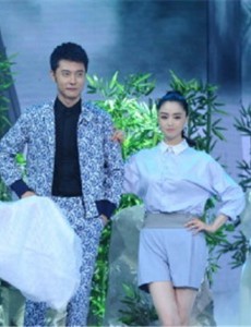 《花千骨》做客快乐大本营 霍建华马可张丹峰高清现场照！（组图）