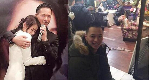 胡杏儿未婚夫片场探班秀恩爱 胡杏儿将于年底结婚