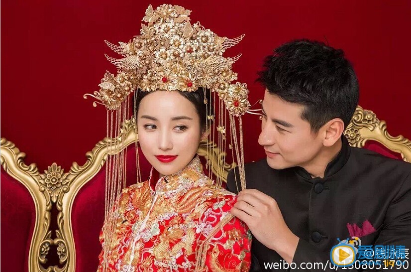 吕一个人资料简介 吕一和老公钱泳辰婚纱照结婚照