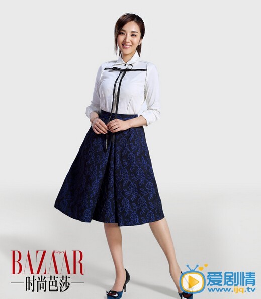 王晓晨时尚芭莎封面照
 王晓晨高清写真_王晓晨高清剧照