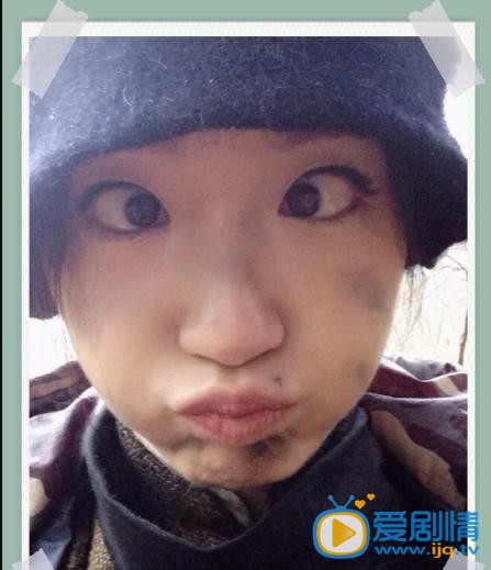 李倩卖萌照
 李倩高清写真_李倩高清剧照