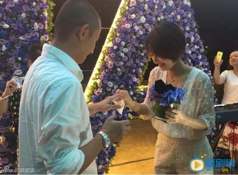 马伊琍庆生现场求婚照
 马伊琍高清写真_马伊琍高清剧照