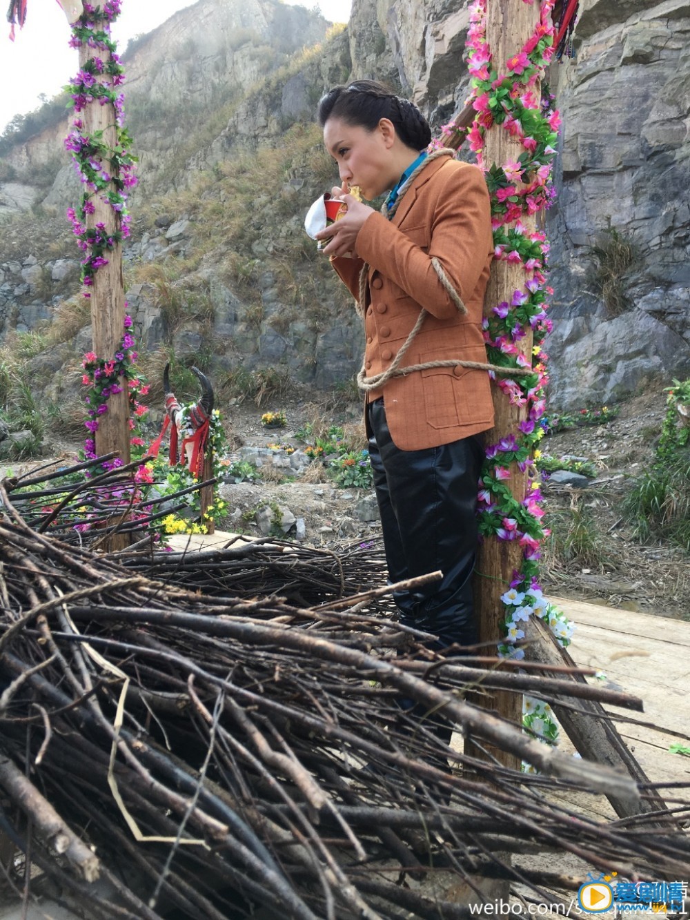 孙茜片场照
 孙茜高清写真_孙茜高清剧照