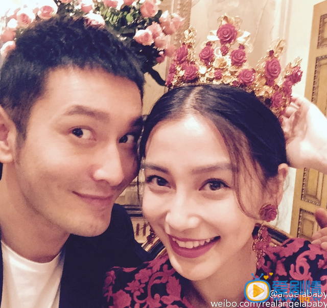 angelababy和男友黄晓明合照
 angelababy高清写真_angelababy高清剧照
