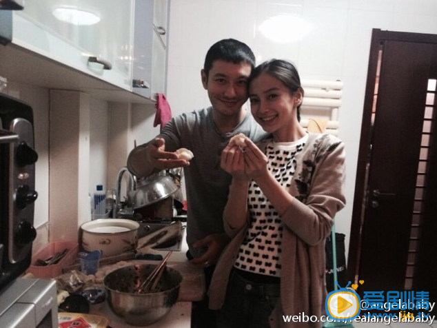 angelababy和男友黄晓明合照
 angelababy高清写真_angelababy高清剧照