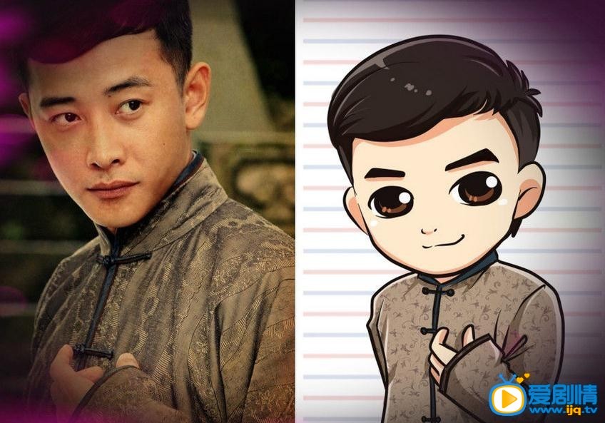 罗晋Q版素描图
 罗晋高清写真_罗晋高清剧照