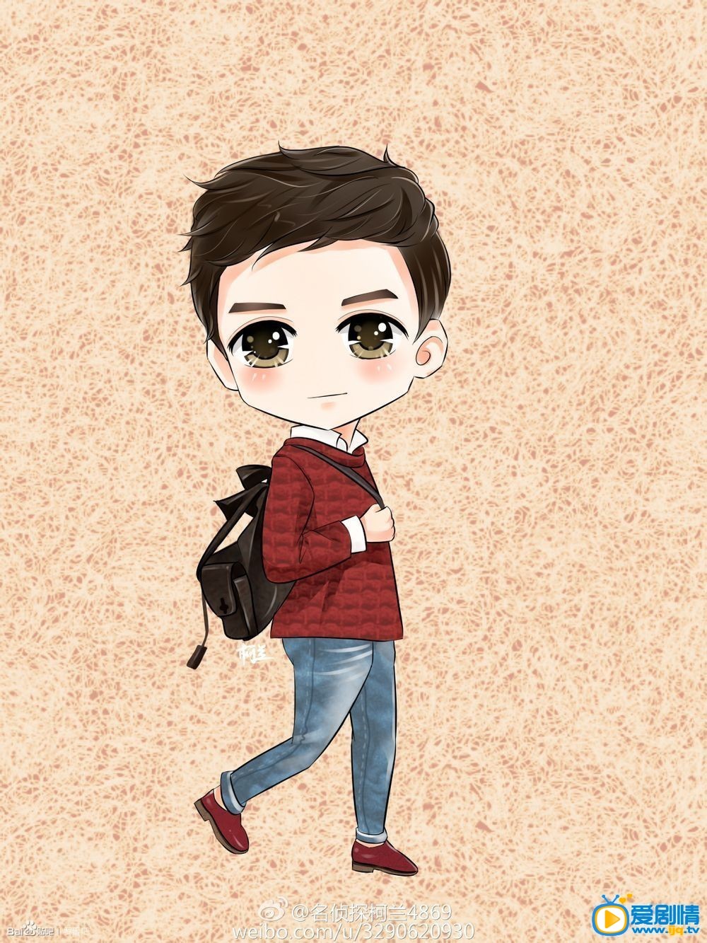 罗晋Q版素描图
 罗晋高清写真_罗晋高清剧照