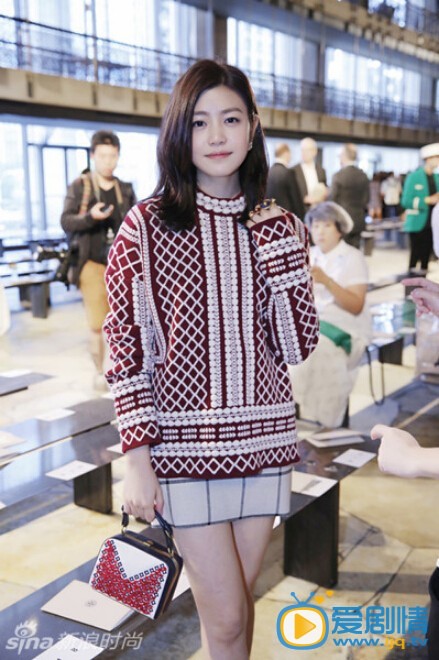 陈妍希纽约时装周照片
 陈妍希高清写真_陈妍希高清剧照