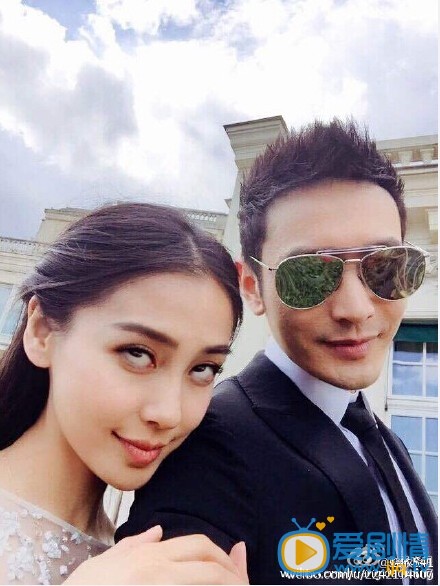 angelababy和男友黄晓明合照
 angelababy高清写真_angelababy高清剧照