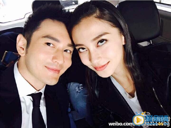 angelababy和男友黄晓明合照
 angelababy高清写真_angelababy高清剧照