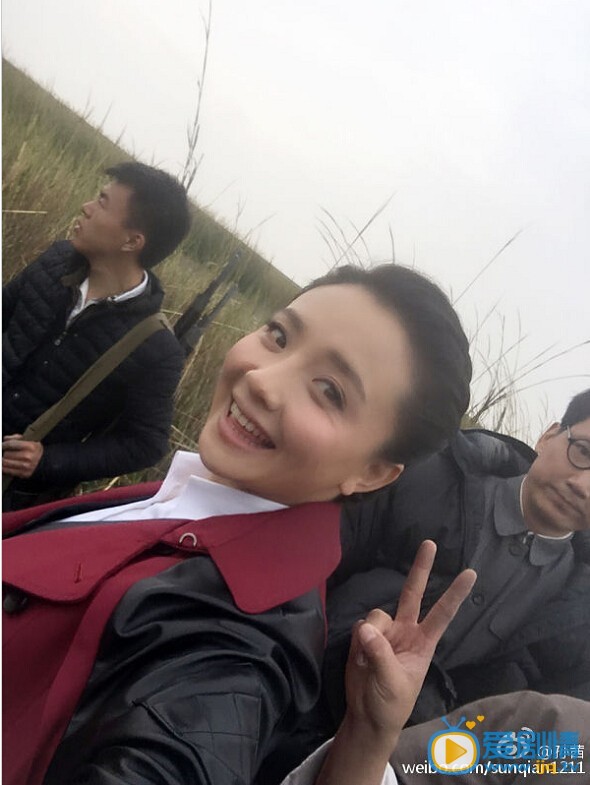 孙茜片场照
 孙茜高清写真_孙茜高清剧照
