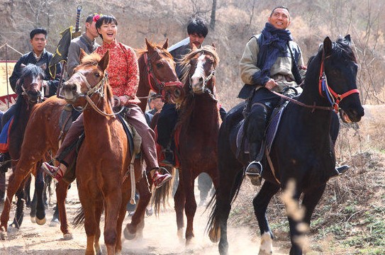 电视剧兵出潼关演员剧照