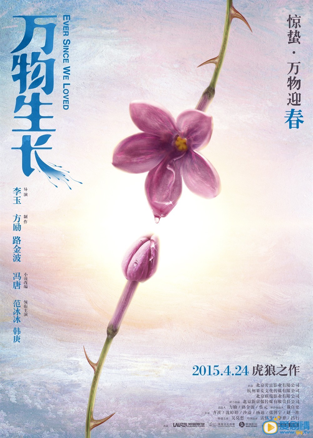 电影万物生长海报