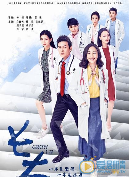 电视剧长大海报