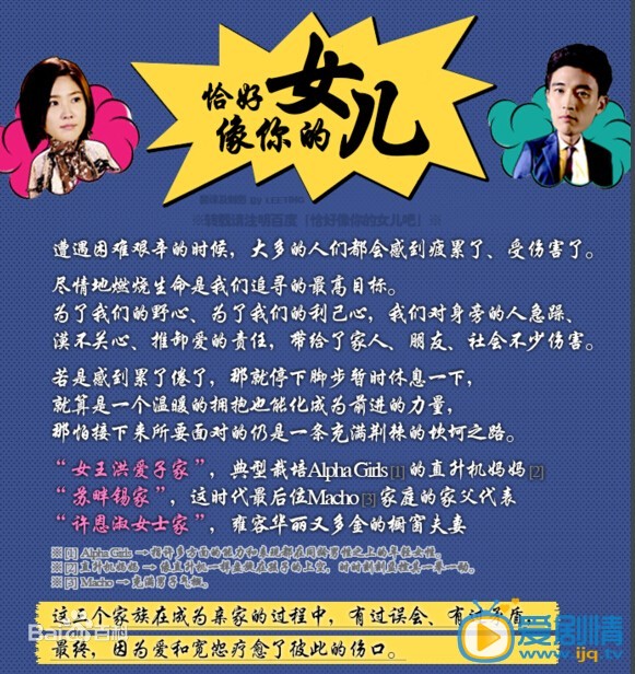 电视剧恰好像你的女儿剧照