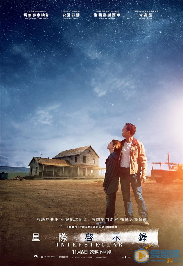电影星际穿越海报