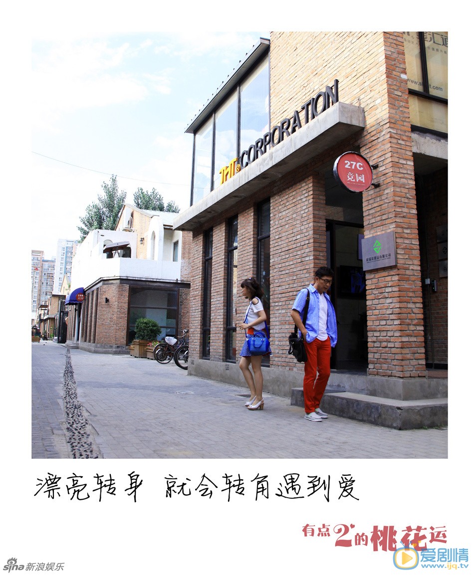 电视剧有点二的桃花运海报