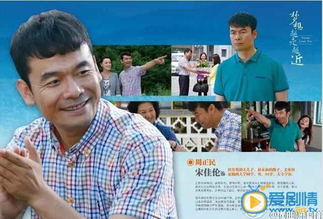 电视剧梦想越走越近海报