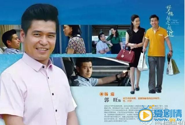电视剧梦想越走越近海报