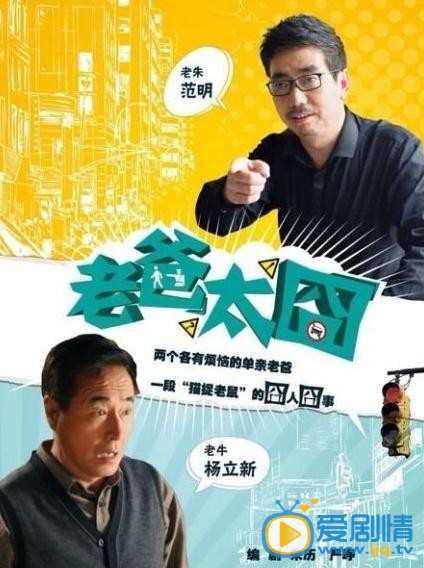 电视剧老爸太囧海报