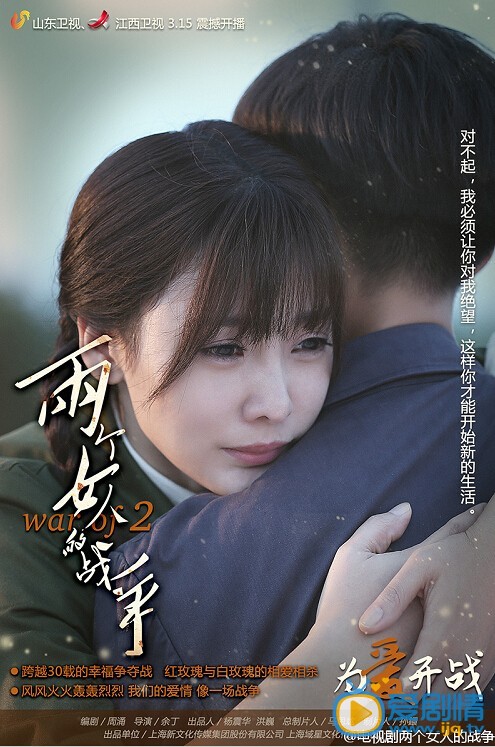 电视剧两个女人的战争海报